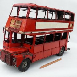 Tin plate London bus 5